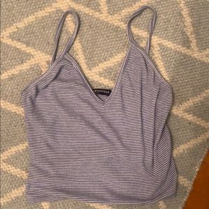 Brandy Melville Stripped Crop Top